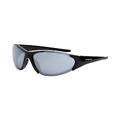 Radians 1863 Safety Glasses, Core, Silver Mirror, Shiny Black