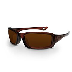 Radians 201130 Safety Glasses, M6A, Silver Mirror On Brown, Crystal Brown