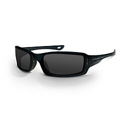 Radians 20291 Safety Glasses, M6A, Smoke Lens, Crystal Black