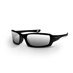 Radians 2063 Safety Glasses, M6A, Silver Mirror, Pearl Black