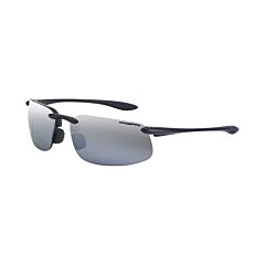 Radians 2123 Safety Glasses, Es4, Silver Mirror Lens, Shiny Black Frame
