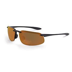 Radians 216125 Es4 Readers, 2.5 Bronze, Matte Black