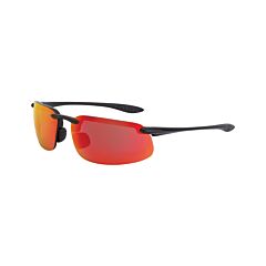 Radians 2169 Safety Glasses, Es4, Hd Red Mirro Lens, Matte Black Frame