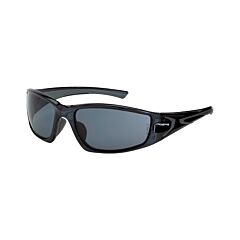 Radians 23421 Safety Glasses, Rpg- Smoke Lens, Crystal Black