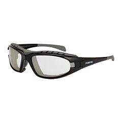 Crossfire 27615-Af Safety Glasses, Diamondback, Indoor/Outdoor Anti-Fog Lens, Shiny Black