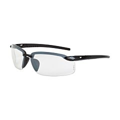 Radians 2964 Safety Glasses, Es5, Clear Lens, Shiny Pearl Gray