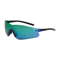 Radians 30210 Safety Glasses, Blade, Emerald Mirror, Black