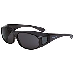 Radians 3116 Safety Glasses, Smoke Lens, L/Xl Crystal Black