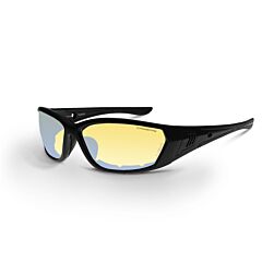 Radians 35231 Safety Glasses, 710, Indoor/Outdoor Revo Anti-Fog Lens, Matte Black