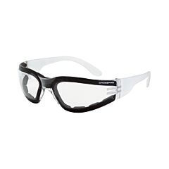 Crossfire 554-Af Safety Glasses, Shield, Clear Anti-Fog Lens, Crystal Clear
