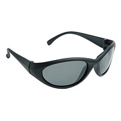 Radians Cb01P0Id Cobalt Safety Glasses, Black Frame, Polarized Smoke Lens