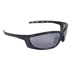 Radians Cs1-60 Chaos Safety Glasses, Black Frame / Slv Mirror Lens