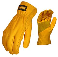 Dewalt Dpg32M Premium Ab Grade Leather Driver Gloves, Size Medium