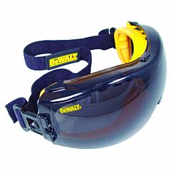 Dewalt Dpg82-21 Safety Glasses, Concealer, Smoke Anti-Fog Lens, 1/Pair