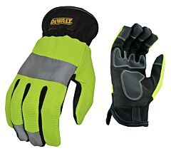 Dewalt Dpg870M Rapidfit High Visibility Work Gloves, Size Medium