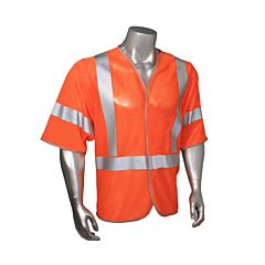 Radians Hv-6Ansi-C3-4Xl 2.7Oz Micro Mesh - Orange - 4X, 1/Each