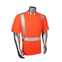 Radians Hv-Ts-P-Xl Short Sleeve Orange Solid - Xl, 1/Each