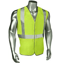 Radians Lhv-5Ansi-Pc-3Xl Ansi Class 2 Safety Vest, Lime Green, Size 3X-Large