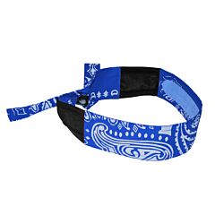 Radians Rcs108 Blue Paisley Cooling Headband