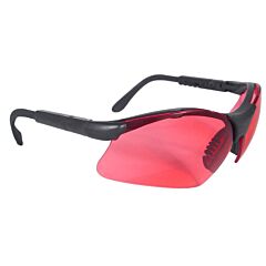 Radians Rv0180Id Revelation Safety Glasses, Black Vermilion Lens