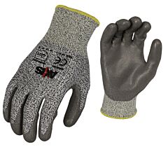 Radians Rwg530Xxl Cut Resistant Gloves Ansi Cut A2, Hppe Seamless Shell, Dipped Palm, Size 2X-Large