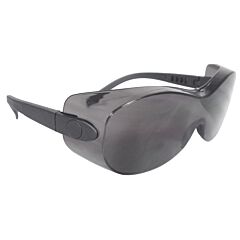 Radians Sh1-20 Sheath Safety Glasses Black Frame Smoke Lens