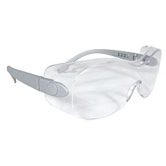 Radians Sh6-11 Sheath Safety Glasses, Silver Frame Clear Anti-Fog Lens