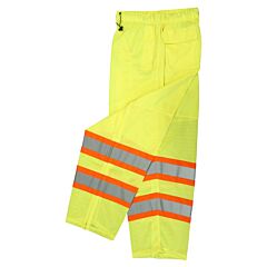 Radians Sp61-Epgs-5X6X Cl E Mesh Safety Pants Green, Size 5X/6X-Large, 1/Each
