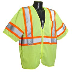 Radians Sv22-3Zgm-2X Class 3 Two Tone Safety Vest - Green, 2X-Large, 1/Each