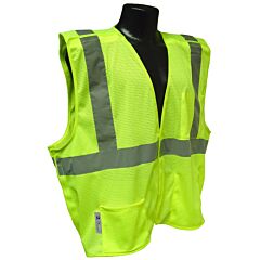 Radians Sv4Gmxl Class 2 Mesh Breakaway Green, X-Large, 1/Each