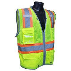 Radians Sv6Hg-M Class 2 Heavy Duty Surveyor - Green, Medium, 1/Each