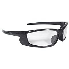 Radians Vt1-10 Voltage Safety Glasses Black Frame / Clear Lens