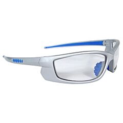 Radians Vt6-10 Voltage Safety Glasses Silver Frame / Clear Lens