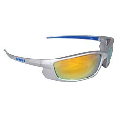 Radians Vt6-65 Voltage Safety Glasses Silver Frame/Elect Orange Lens