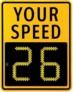 Traffic Logix Safepace 100 Radar Display Sign Ac Power