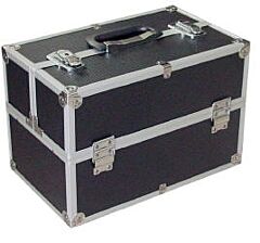Vestil Case-F Aluminum Frame Case With Eva Lining And Trolley Black/Silver