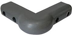 Vestil Cb-3 Rubber Corner Guard 12 Pieces 1-1/16" Gray