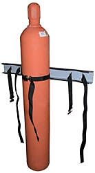 Vestil Cb-S-2S Cylinder Bracket Stand 2 Cylinder Capacity, Blue