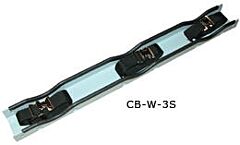Vestil Cb-W-3S Steel Wall-Mounted 3 Cylinder Bracket