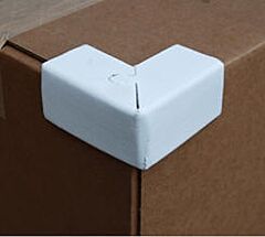 Vestil Cep-C-W Cardboard Cargo Edge Protector 300 Pieces 2" White