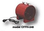 Vestil Cffh-240 Steel Light Weight Portable Electric Heater
