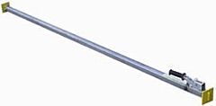 Vestil Cl-20 Steel Two Piece Cargo Bar For E & A Track 87" To 116" Silver