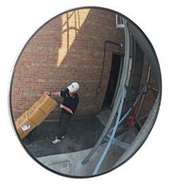 Vestil Cnvx-18 Acrylic Convex Indoor Mirror 18" Width Silver