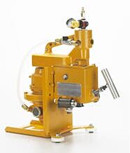 Vestil Dd-Ex-A Steel Air Powered Drum Deheader 1-2 Pass 17" X 11" X 25", Yellow