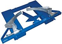 Vestil Dgd-A Steel Adjustable Double Drum Gripper 35" X 45" X 7-1/2" 1500 Lb. Capacity, Blue