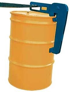 Vestil Dl-31 Steel Drum Lifter Fork/Chain 20-13/16 In X 4-1/16 In X 22-1/4 In 1500 Lb. Capacity, Blue