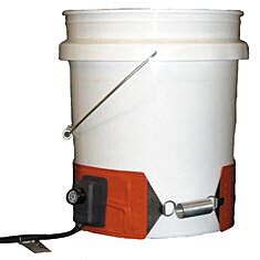 Vestil Drh-P-5-Ca Poly Drum Heater For 5 Gallon Pails Csa Approved Red