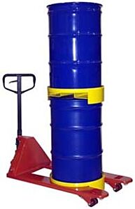 Vestil Drum-St Steel Drum Stand 55 Gallon 24-1/2" X 24-7/8" X 6" 1500 Lb. Capacity, Yellow