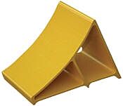 Vestil Ealum-Yel Aluminum Wheel Chock 11-3/4" X 7" X 8", Yellow