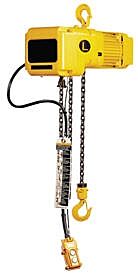 Vestil Ech-80-3Ph Steel Electric Chain Hoist 3 Phase 10000 Lb. Capacity, Yellow